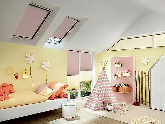 Çocuk Odası İçin Plise Perde – Renkli, Güvenli ve Kolay Kullanım