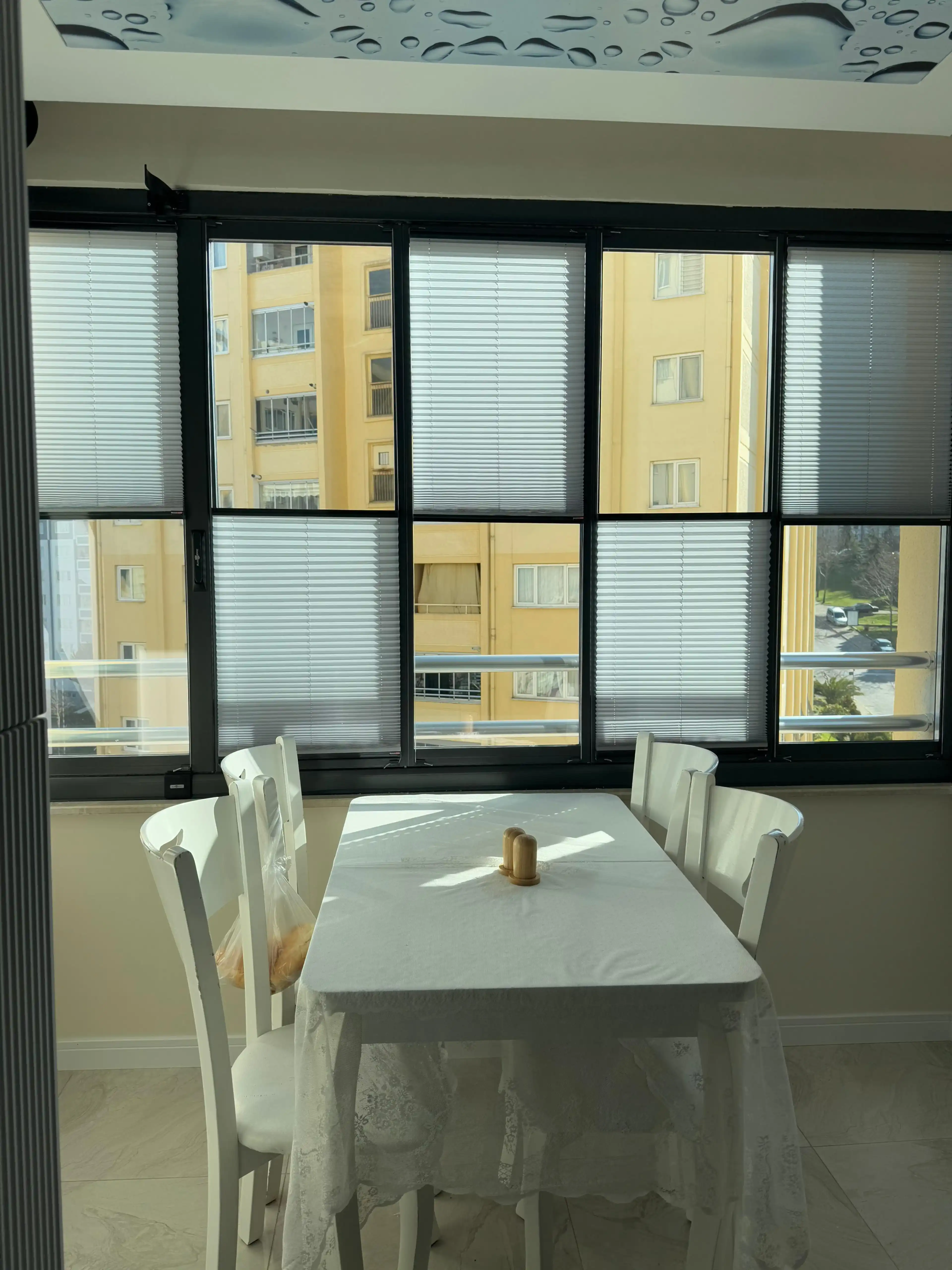 Cam Balkon İçin Güneş Kırıcı Plise Perde